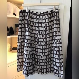 NWT Lafayette 148 New York Silk Blend Skirt